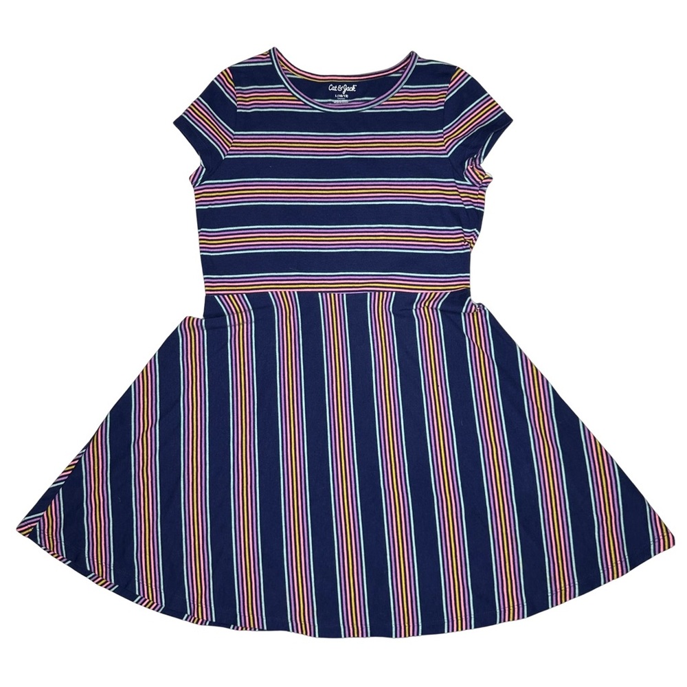 Cat & Jack Colorful Stripe Dress